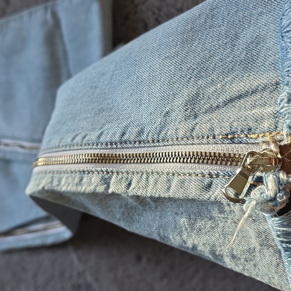 Pistola Fun Side Funtional Zipper Blue Denim jeans size 29 - Picture 5 of 13